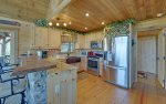 Kitchen Features Stainless Steel Appliances and Granite Counter Tops